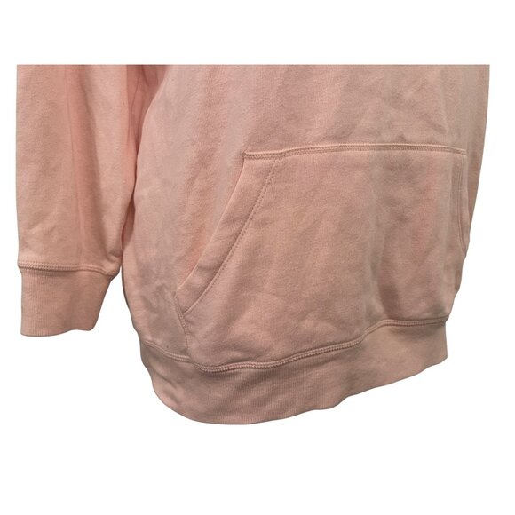 Torrid PLUS Size 1X Pink Leopard Trim Pullover Long Sleeve Sweatshirt Hoodie - Picture 5 of 8